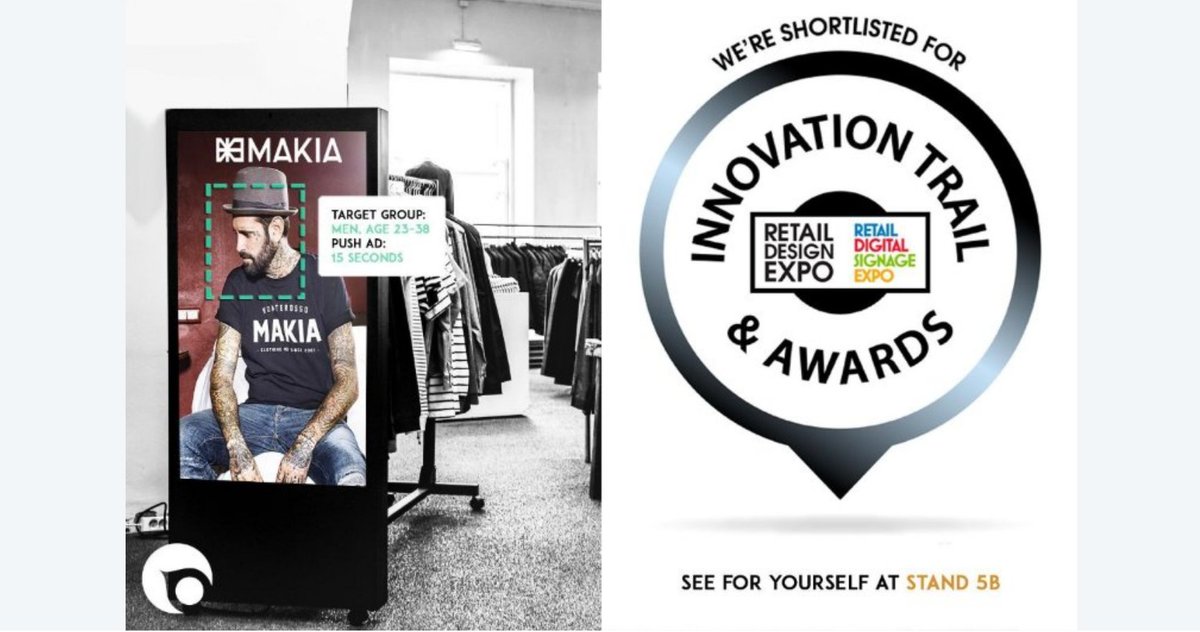 FT_FirstView's tweet image. We&apos;re proud to announce that the FirstView Digital Clothing Rail has been shortlisted for the Winners Wall at the Innovation Trail &amp;amp; Awards!