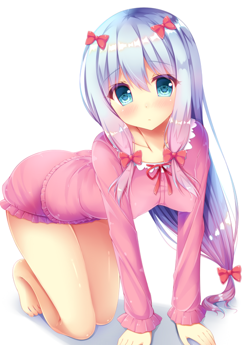 紗霧ちゃん描いた!!! マジで可愛すぎるわこの子欲しい!!ウヘェ  #エロマンガ先生 