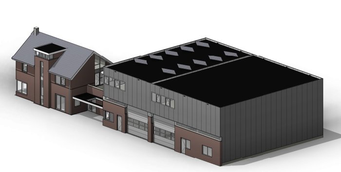 JZ Ingenieursbureau is begonnen met de berekening van een woning met bedrijfshal te Staphorst. Mooie klus!