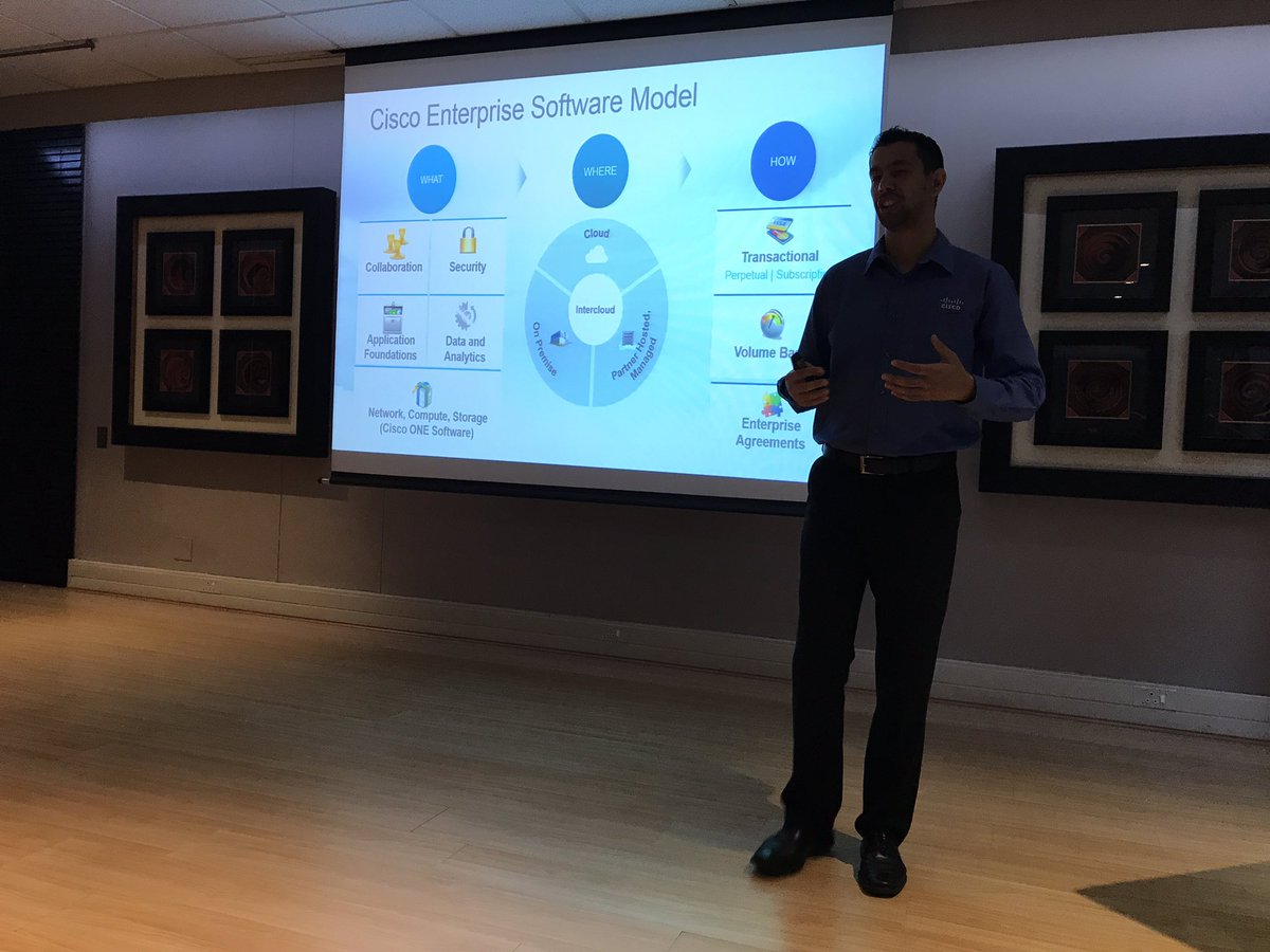 Sanzito13_Guy's tweet photo. Few more images from the breakfast with #Edgetec &amp; end users @Cisco_SA @Lindsblackie thanks again @aadzhassim for presenting #CiscoOne https://t.co/S6Sn00gV5p