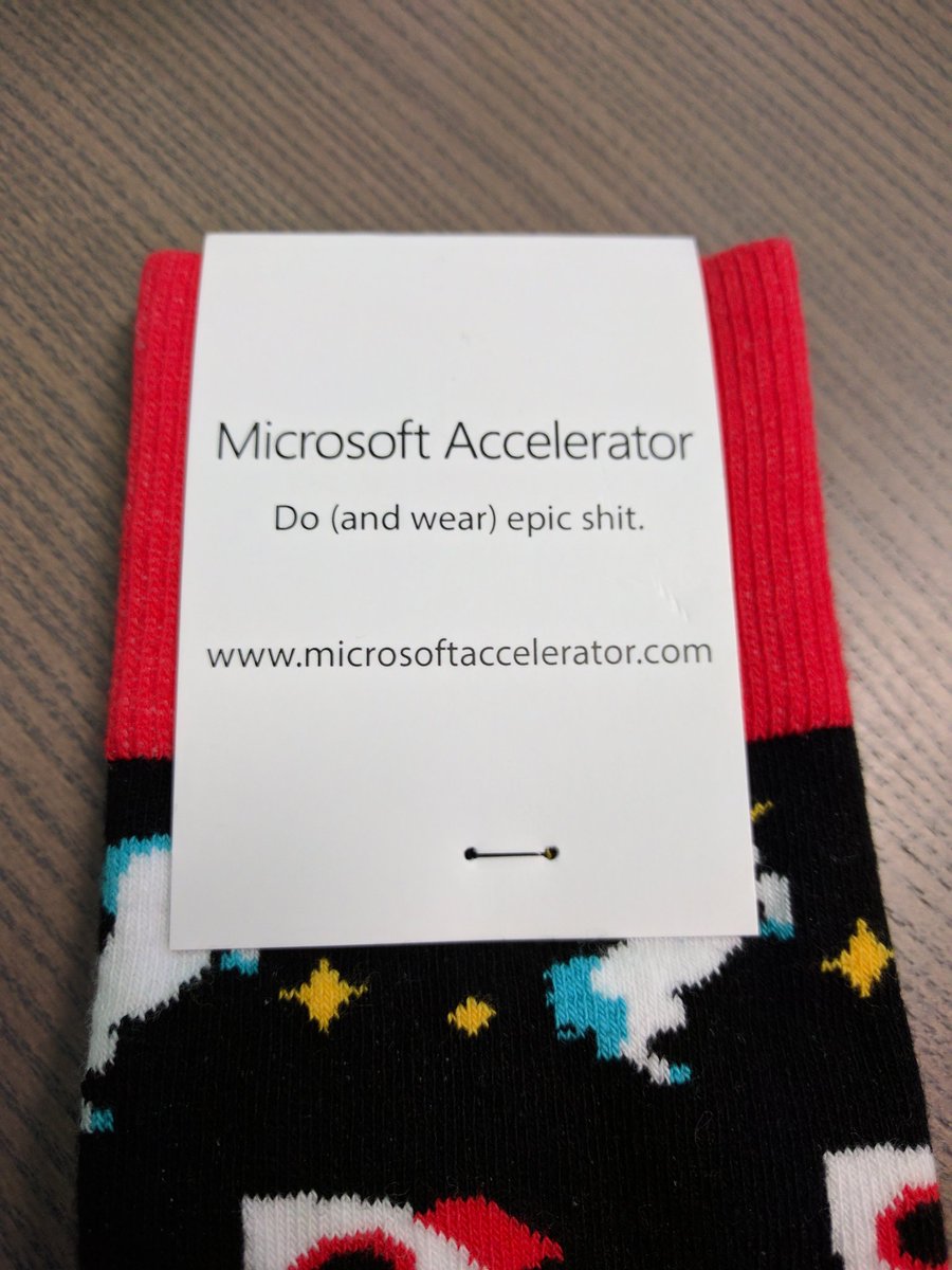 MrTree's tweet image. Socks by @Microsoft! Great message!