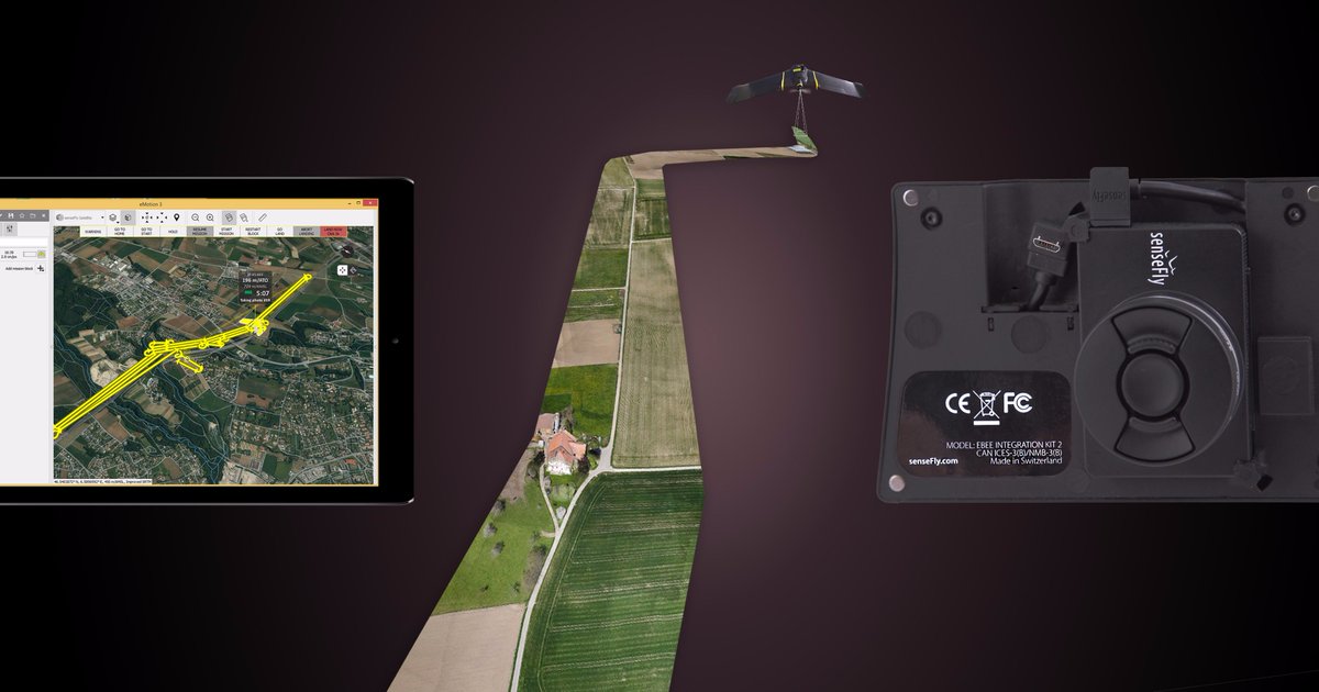 sensefly's tweet image. Announcing senseFly Corridor, a new hardware/software solution that simplifies the drone mapping of linear assets! bit.ly/2qyaQ2z