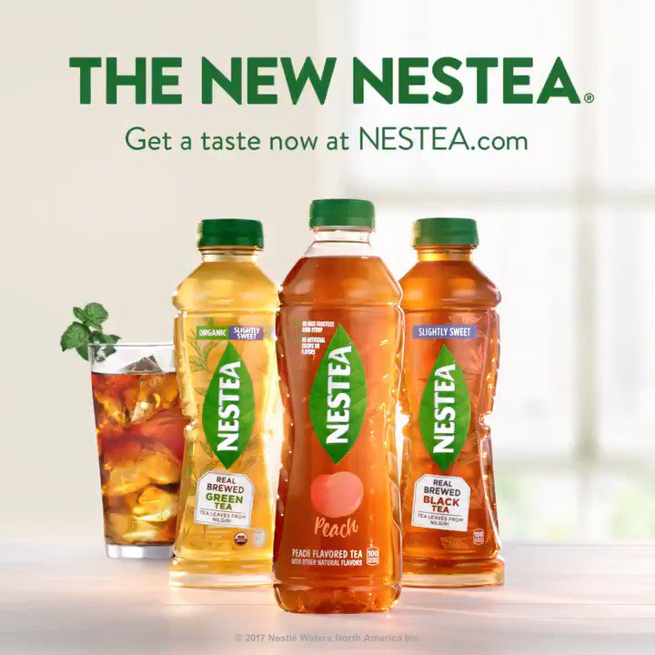 Say hello to our sweet and refreshing Peach flavor. Get a taste at https://t.co/4AVgVsA75O. #NewNESTEA https://t.co/51MIFh1HkL