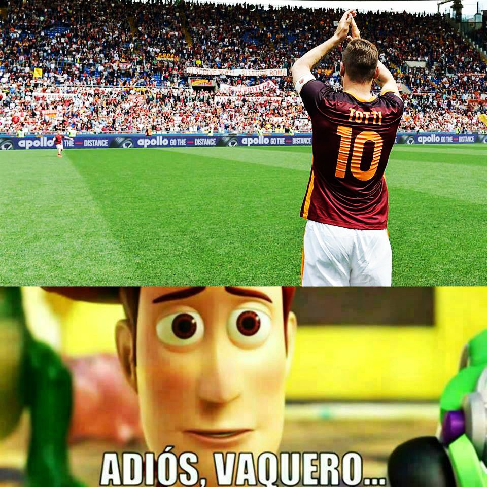 InvictosSomos's tweet image. Gracias por todo, @Totti.