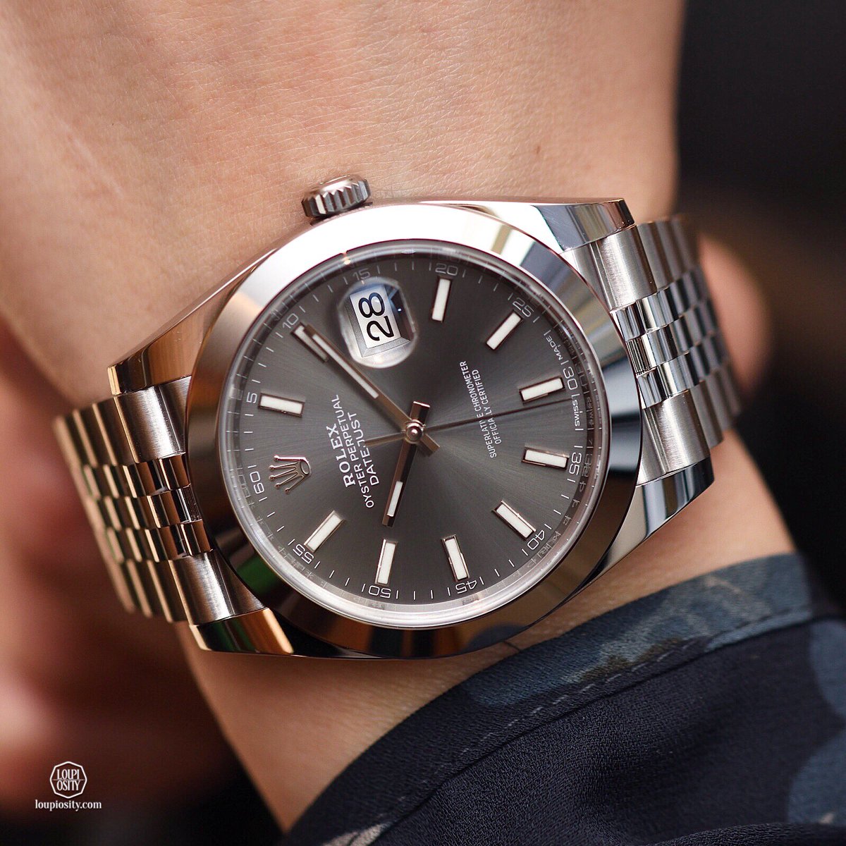 Datejust 41 jubilee rhodium sales