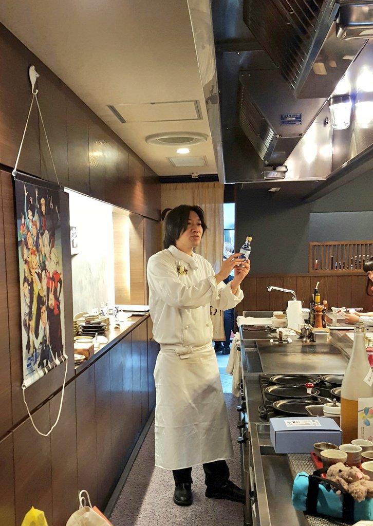 I met Kawakami chef! @caravan1979 尊敬します! ありがとうございました??? 