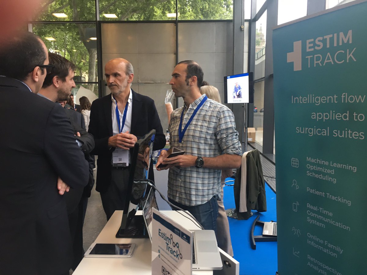 franciscoavia's tweet photo. En @healthioglobal con @hospitalclinic #EstimTrack https://t.co/3wxSGiTo3P