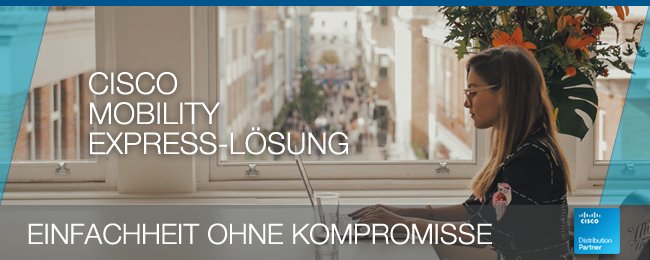 Cisco Mobility Express-Lösung - Einfachheit ohne Kompromisse mit @TDAzlan_Cisco und #CiscoDCC17 Weitere Infos unter: azlan.com/mobility-expre…