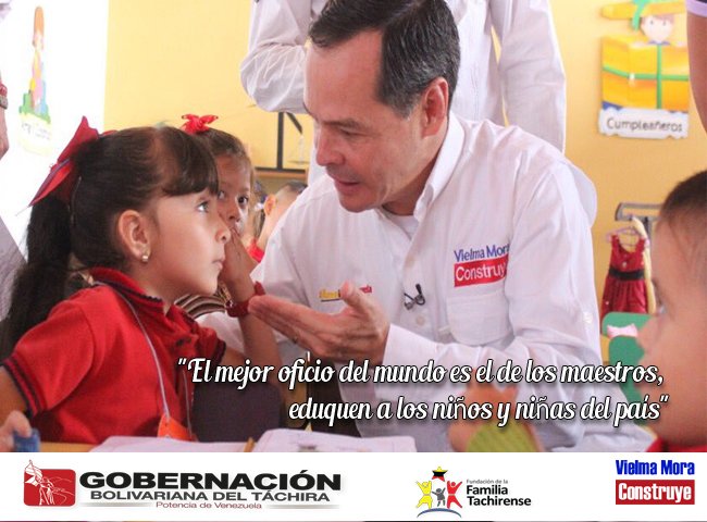 FunfamiliaGBT's tweet photo. La educación es un derecho fundamental que tienen tod@s nuestr@s niñ@s! https://t.co/s8LyZGE8TI @VielmaEsTachira  
#BienvenidasTropasDePaz