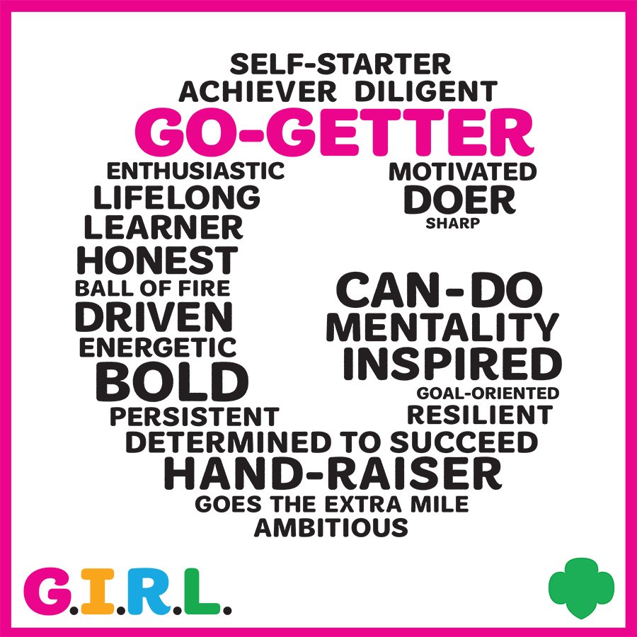 Girl Scouts Of Ct Do You Know A Go Getter She S Bold Honest And Determined To Succeed Help Fund Her Dreams Thegreatgive T Co Pvvzoii7k5 T Co 6smqli2ert