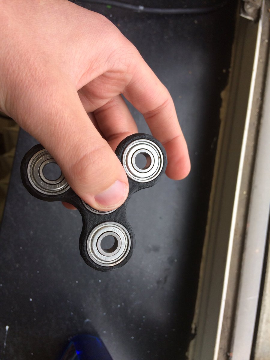 Made a fidget spinner thingy #3dPrinting #fidgetspinner