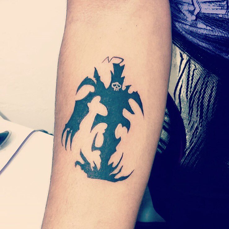 Kishin | Soul Eater Looking for a similar tattoo? Send me a message to  start the process 📩 . . . #tattoo #tattoos #tattoolife #linewo... |  Instagram