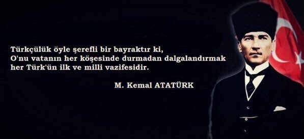 #TürkçülerinGünü3Mayıs kutlu olsun.