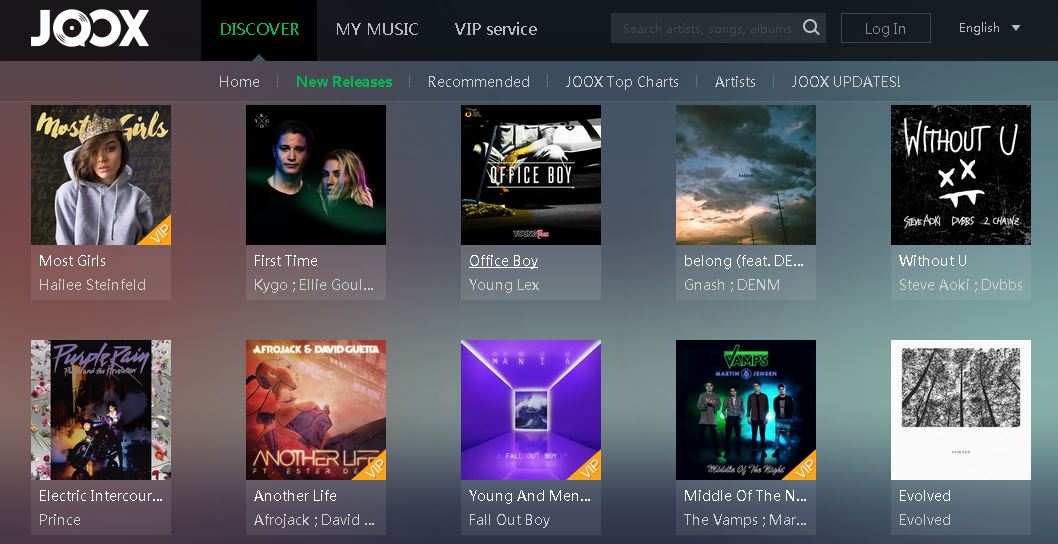 we're here to inform that we appeared on Joox's new releases \\ joox.com/#/recommend