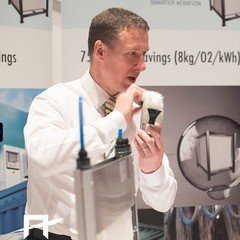 UtilityWeekLive's tweet image. Bubbleless aeration? John McConomy,OxyMem explains how to reduce #WWT energy. Meet John at #UtilitiesTech Birmingham ow.ly/3LXH3089LaS