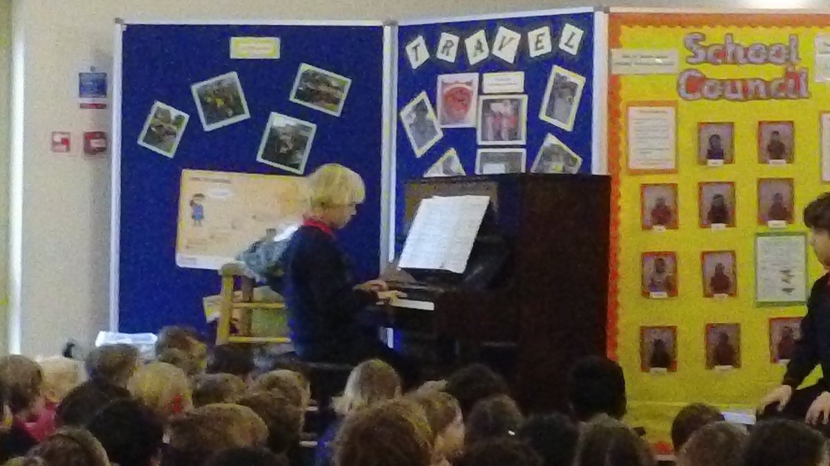 #congratulations to our musical moments and good work pupils today. We were definitely transported to the west end today!