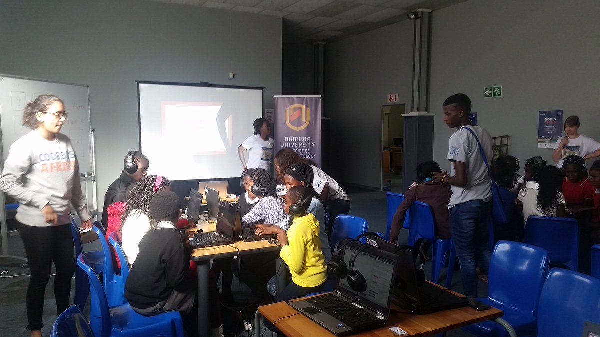 Codebusnamibia1's tweet image. Coding workshops in Otjiwarongo #codebusafrica #codebusnamibia #githubcommunity #finland100 #sonicpi
@GitHubCommunity