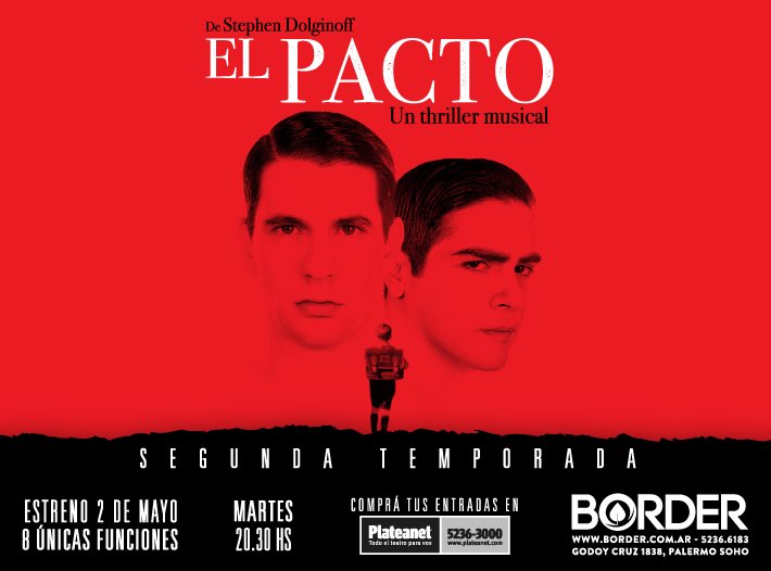 Gracias <a href="/VHMok/">Víctor Hugo Morales</a> por recomendar <a href="/MusicalElPacto/">Musical El Pacto</a>! Los esperamos los martes a las 20:30 hs en <a href="/TeatroBorder/">Teatro Border</a> ar.radiocut.fm/audiocut/el-pa…
