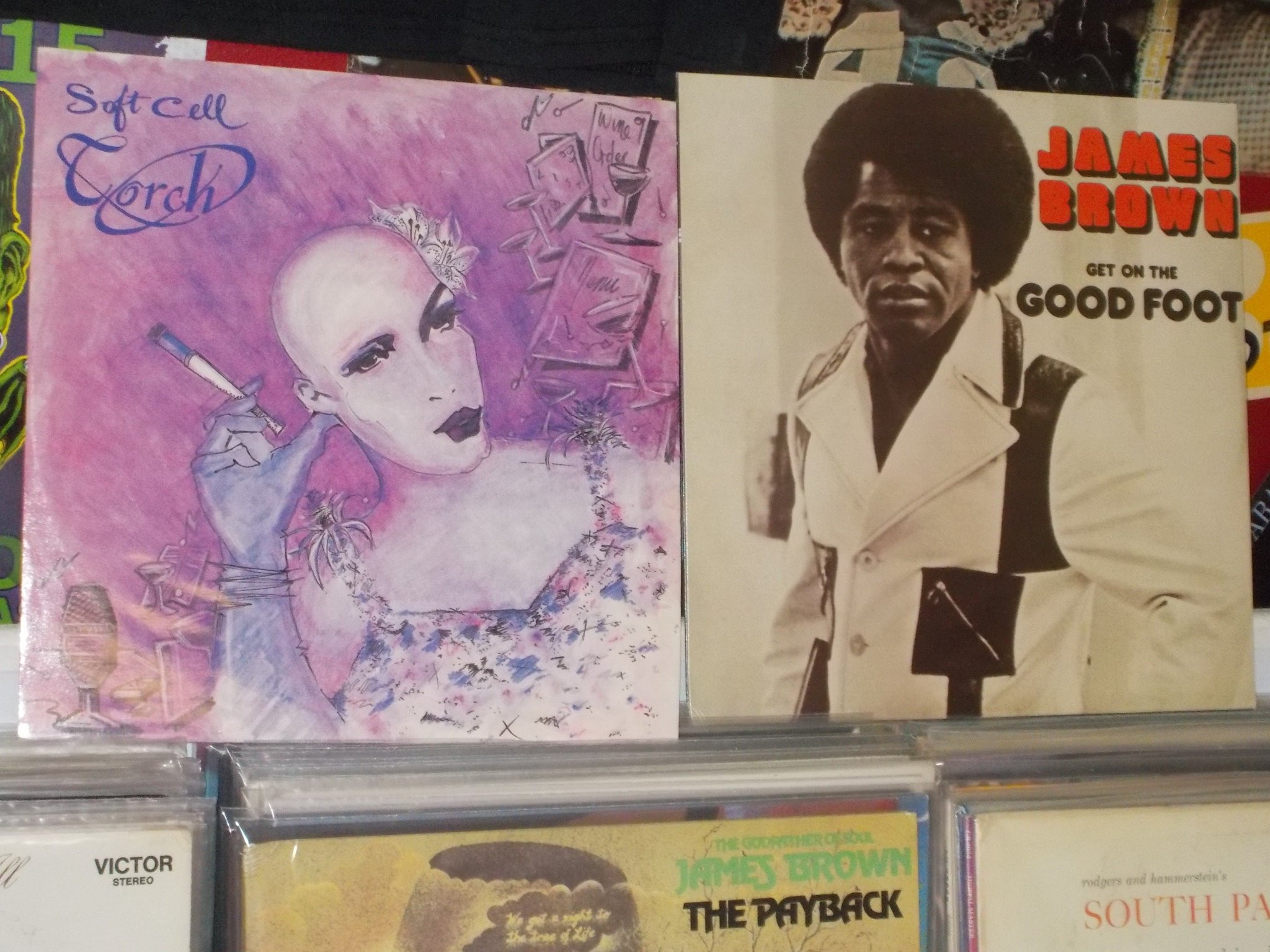 Happy Birthday to David Ball of Soft Cell & the late James Brown 