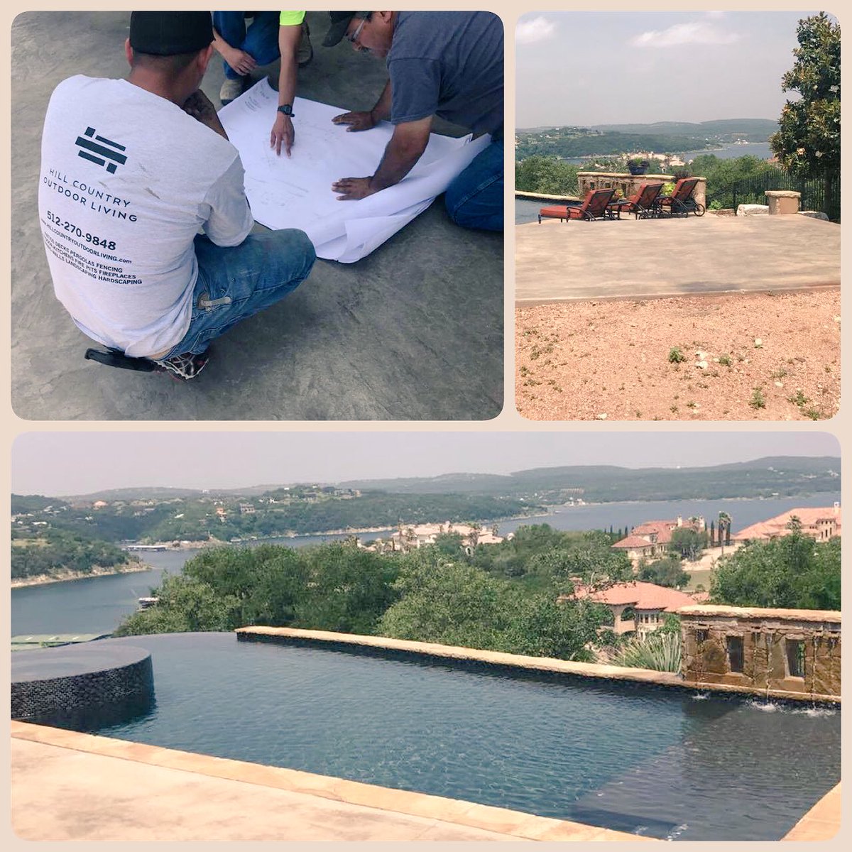 HCoutdoorliving's tweet image. Starting #casita project in @RoughHollow! Our crews will have a gr8 view the next few weeks on this one! #austincontractor #atx #realestate