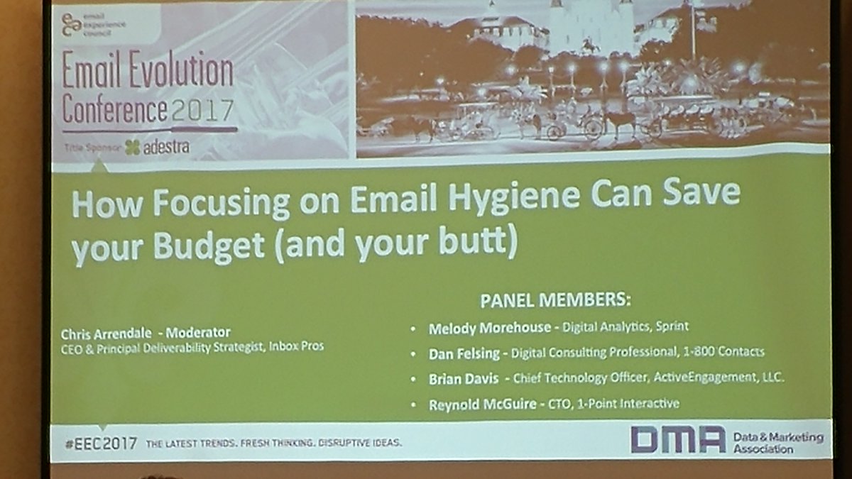 Webbula's tweet image. Webbula agrees with Chris Arrendale of @inboxpros on &quot;How Focusing on Email Hygiene Can Save Your Budget (and your butt)&quot;. #EmailEvolution