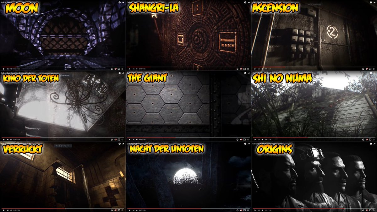 TREYARCH TEASED EVERY SINGLE REMASTER IN BLACK OPS 3 4 YEARS AGO IN THE ORIGINAL ORIGINS TRAILER. ARE YOU KIDDING ME.