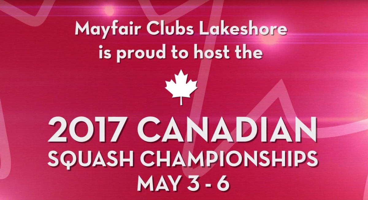 Good luck to all the #squashies playing in the @squashcanada national championships. We're there in spirit! INFO: squash.ca/en/events/2017…