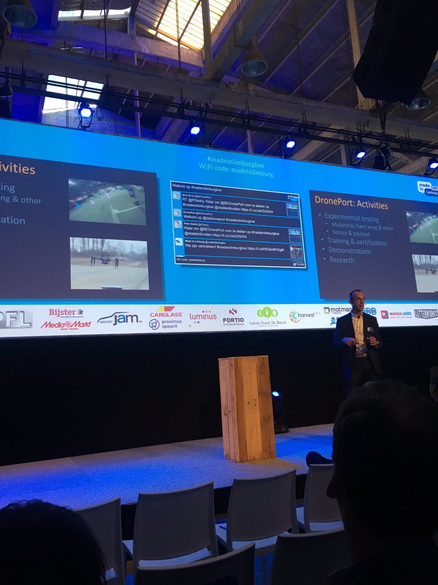 Young entrepreneurs present at@madeinlimburgbe for some inspiration !!! #madeinlimburglive