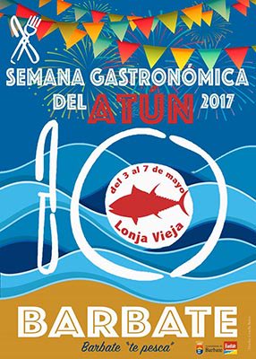 Barbate 'Te pesca' del 3 al 7 de mayo, en su X Semana Gastronómica en torno al Atún cadizsabe.blogspot.com.es/2017/05/barbat… @Barbate_Turismo