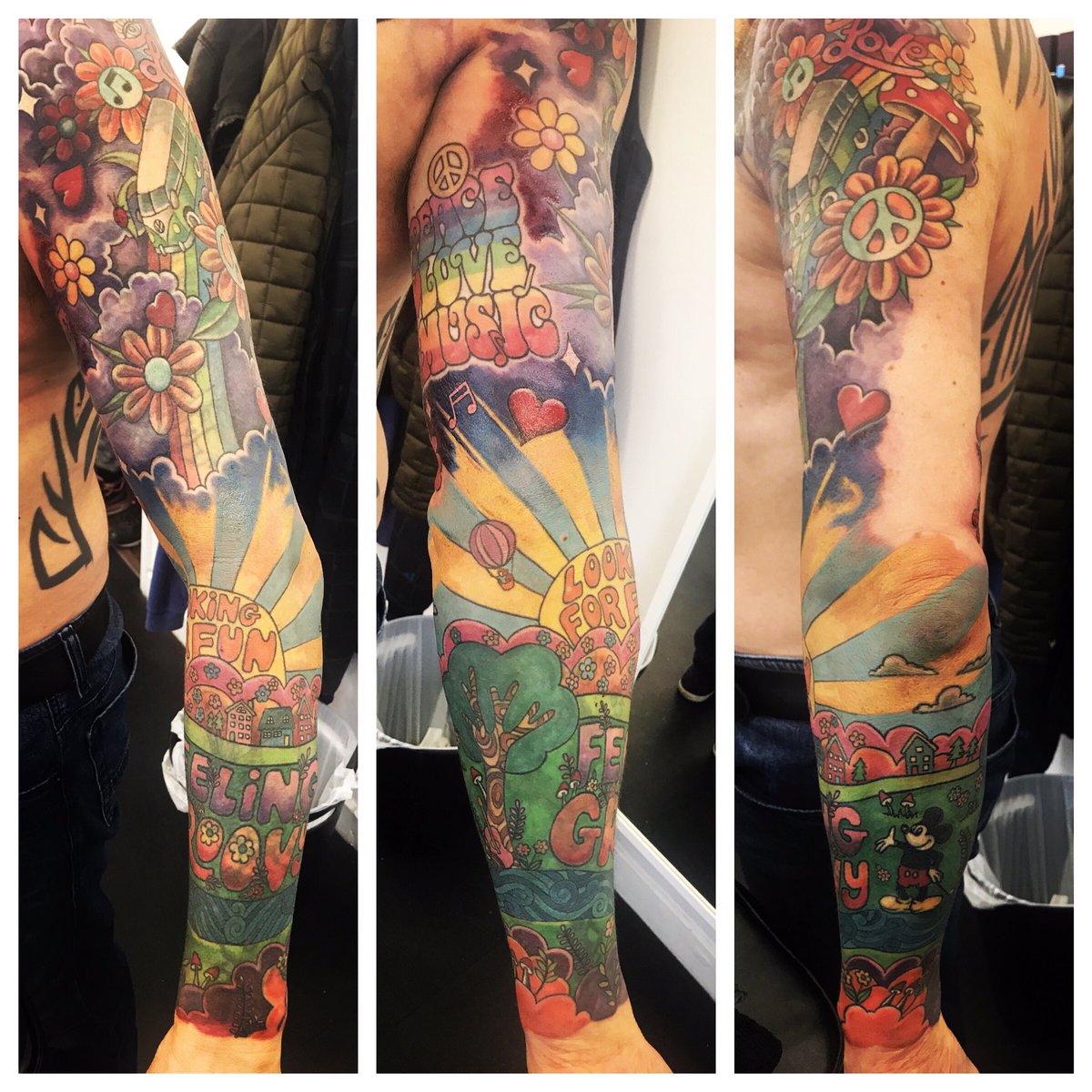 psychedelic tattoo Archives  Visions Tattoo and Piercing