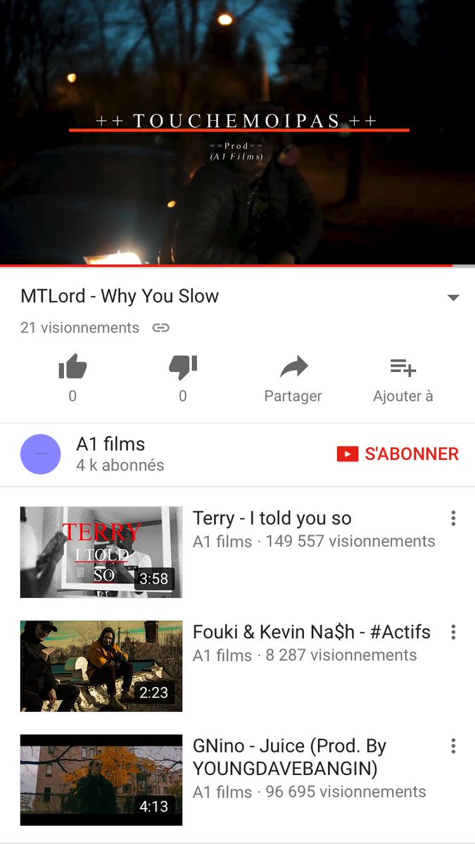 -Why you slow - the video comming soon