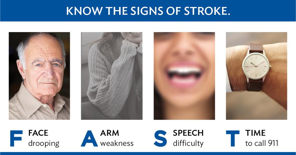 UnityPointCR's tweet photo. It's #Stroke Awareness month. It's important to call 9-1-1 immediately if someone is showing signs of a stroke. https://t.co/PsJsjrDwu9