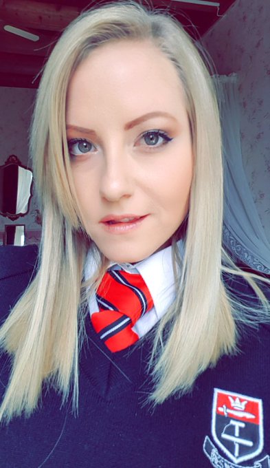 Good Girl or Bad Girl?! 😉 At @collegeuniform https://t.co/eBtHr1zPbL<a class="tags" href="/tag/collegeuniform">@collegeuniform</a><a href="/tag/threesome"class="tags"><span>#threesome</span></a>