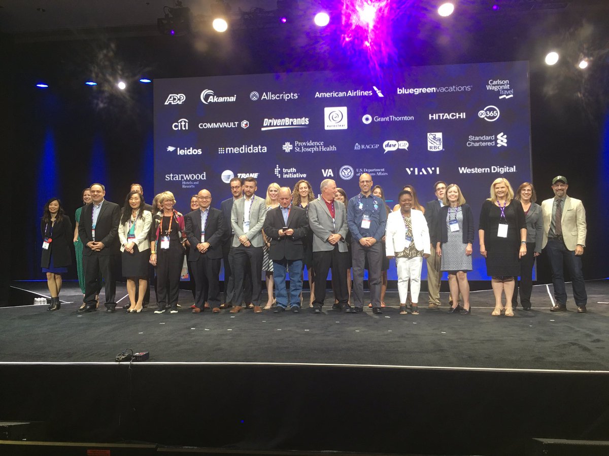 The Top 25 digital transformation winners are an elite bunch! Who will make the JIve 5 TBA today?! #JiveWorld17