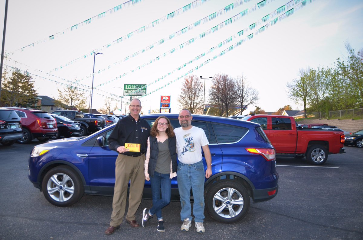 Keep on lookin' good in your new 2014 Ford Escape Turbo Leah! Congratulations! 🚙❤️