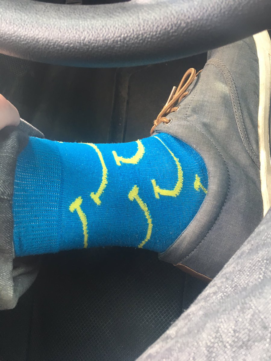 Rocking the McHappy socks for <a href="/McD_Canada/">McDonalds Canada</a> 'McHappy Day!' I'll be crushing the drive thru at the 51st St. location #FerdaKids - @KroekerFM