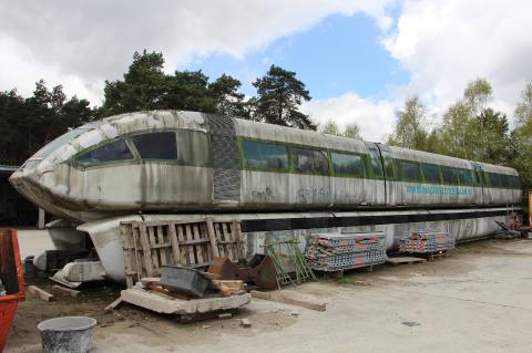 STSchnaak's tweet photo. What. A. Pitty. #ThisIsWhatIsLeftofGermanysTechnologicalFlagship #Transrapid #Sad https://t.co/uxfUyaOU58