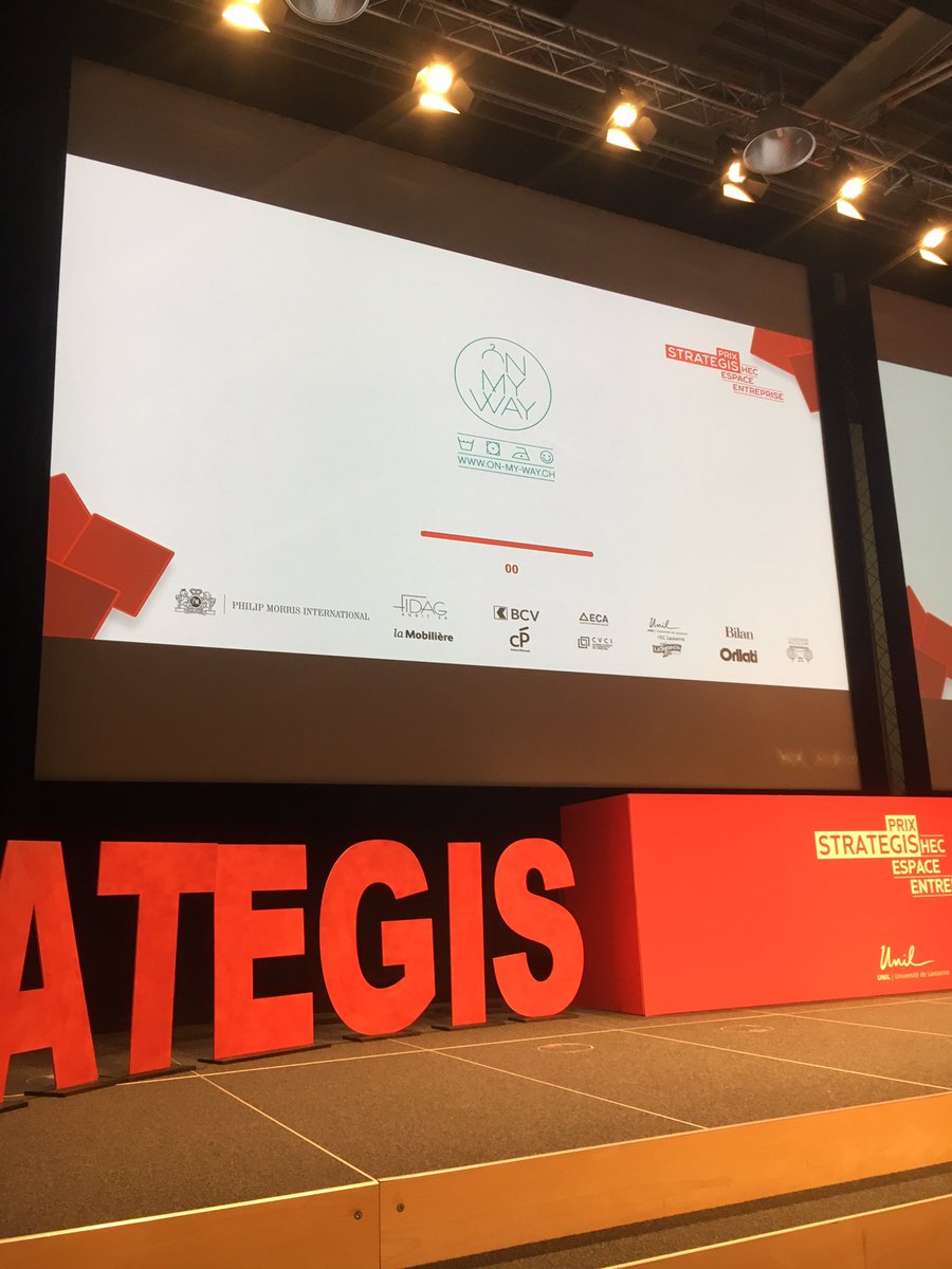 prixstrategis's tweet photo. C'est le tour d'On My Way @hee_unil @heclausanne #heclausanne #prixstrategis #PrixStrategis2017 https://t.co/gMuz7Z8a45