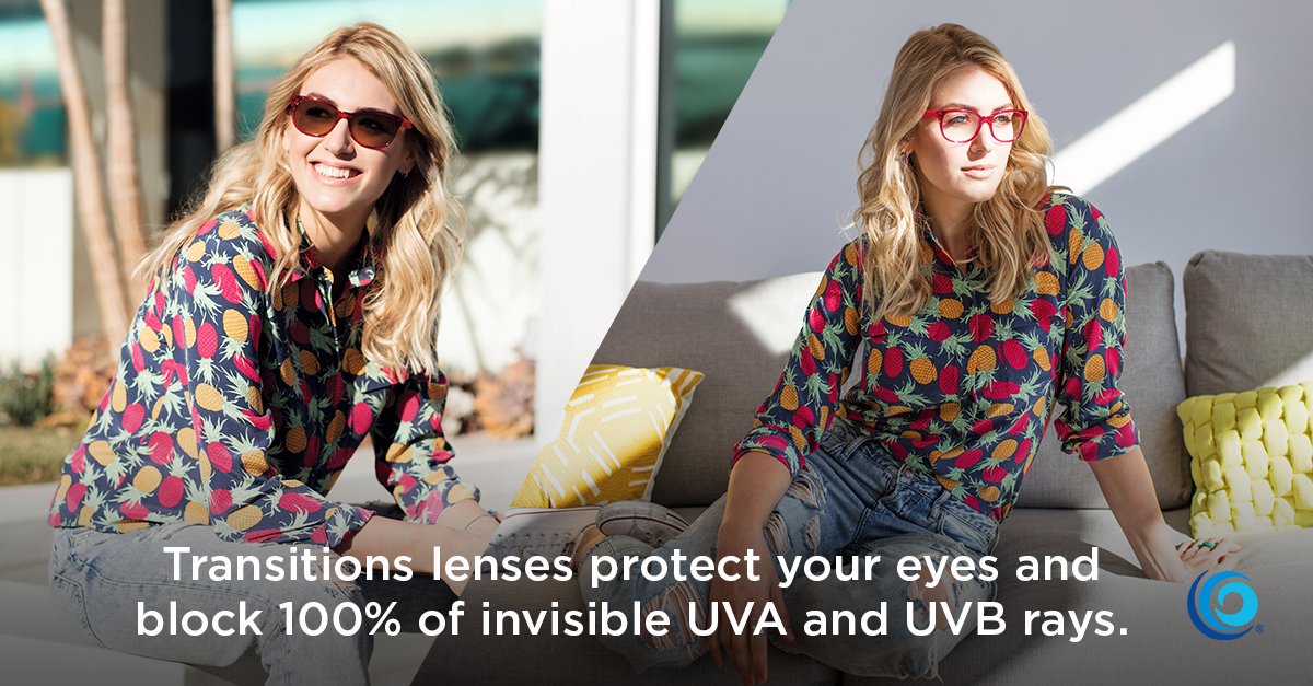 #DYK UV damage builds every time your eyes are exposed to the sun? See how Transitions lenses can help: 
bit.ly/2pJf49Y