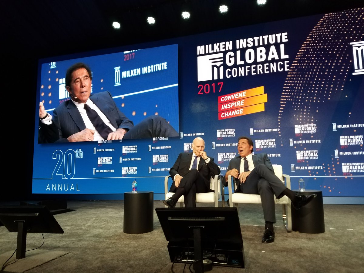 Brad Turner (@bradturner) on Twitter photo "I think he has made good choices for the Cabinet" Steve Wynn, Chairman and CEO, Wynn & Steven Roth, CEO, Vornado
#MIGlobal <a href="/equitiesinc/">Equities.com - Impact Investing Now</a> "I think he has made good choices for the Cabinet" Steve Wynn, Chairman and CEO, Wynn & Steven Roth, CEO, Vornado
#MIGlobal <a href="/equitiesinc/">Equities.com - Impact Investing Now</a>