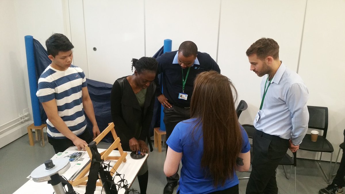 Everybody having fun today at the Live project presentation <a href="/UELProduct/">UEL Product Design</a>