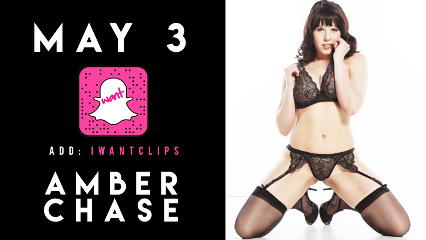 Let's spice up your #HumpDay by tuning into .@AmberChase Snapchat Takeover! #iWantClipsTakeover https://t