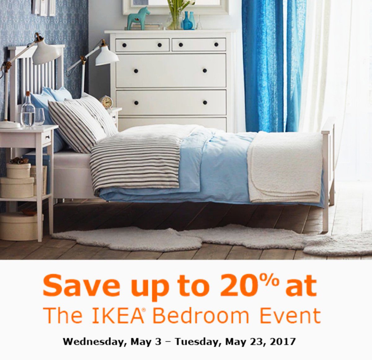 IKEA College Park on Twitter: "8% BEDROOM EVENT NOW! Hurry 8