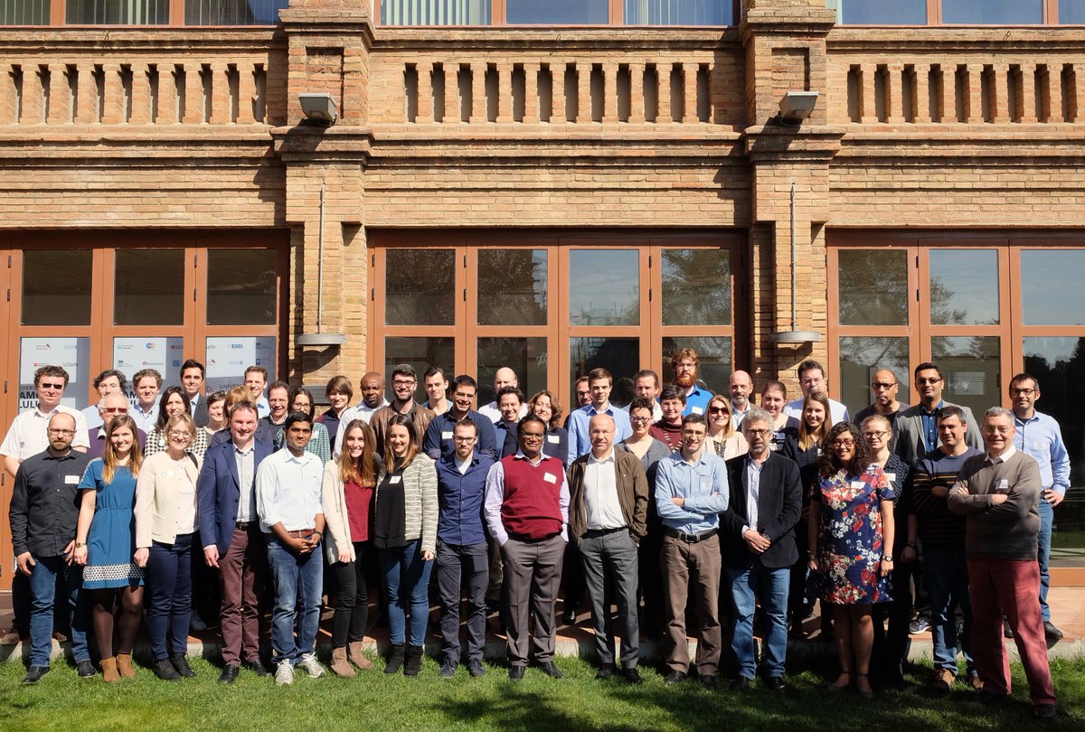 Nano3Bio's tweet image. Here we are during our last meeting in Barcelona: