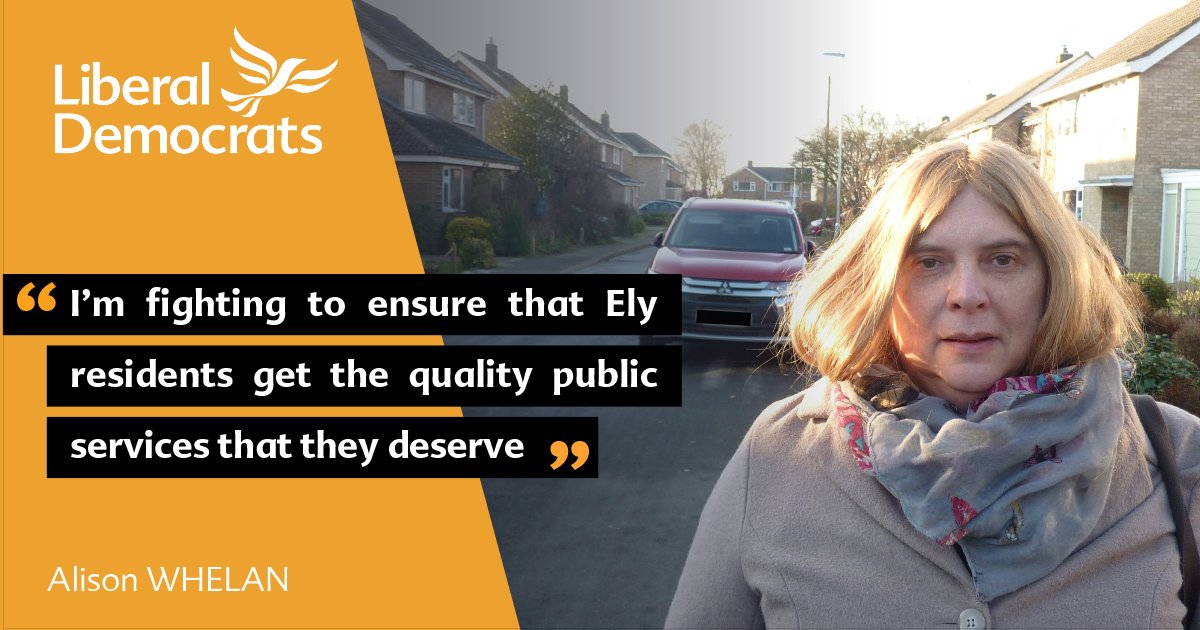 alisoncwhelan's tweet image. I&apos;m fighting to ensure Ely gets the quality public services that it deserves #ElyDeservesBetter @RodForMayor rod.org.uk