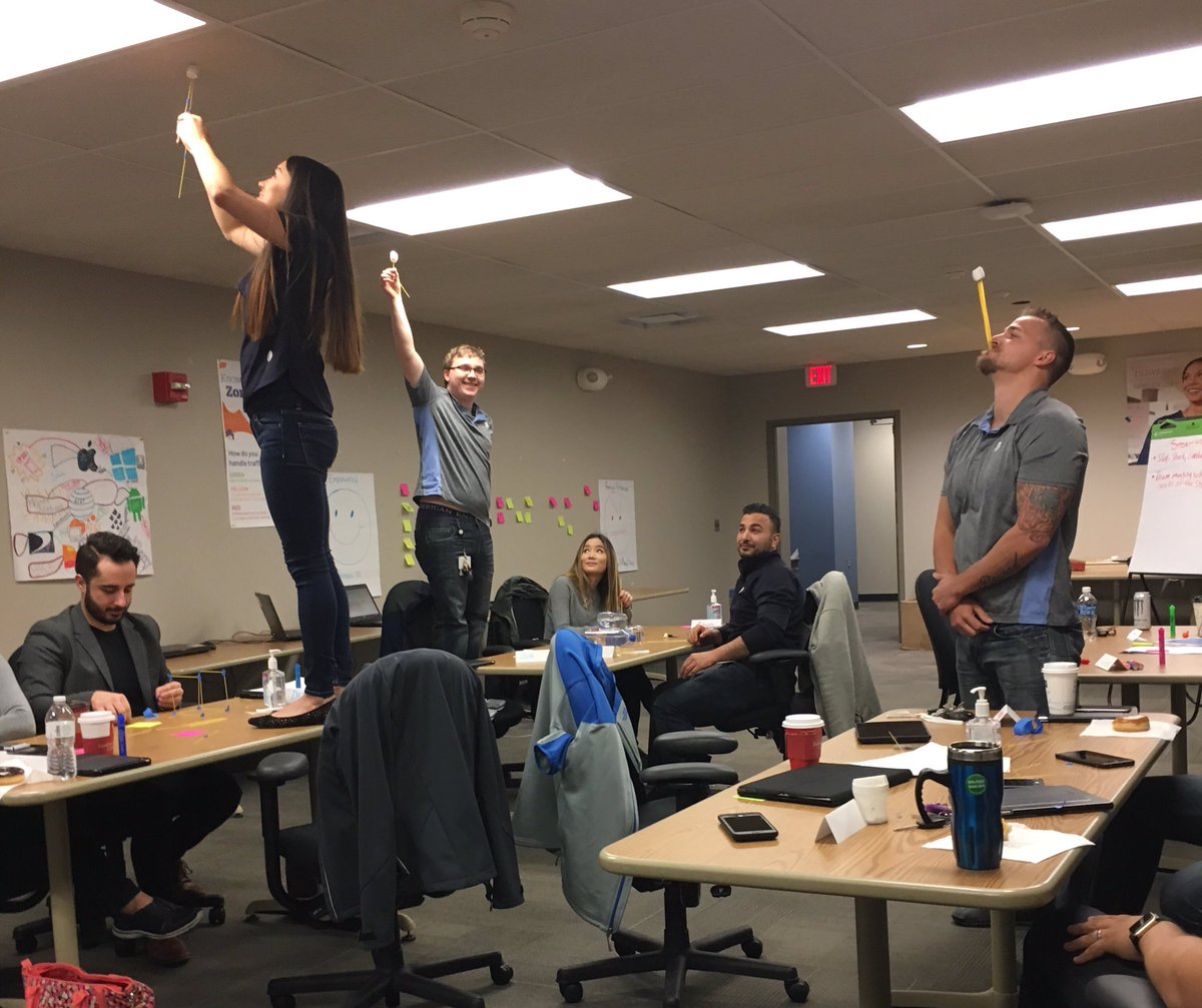Experiential Learning at its best @ DBU (Denise Berbert University) in ASM Initial Training-Southfield, MI #TUProud