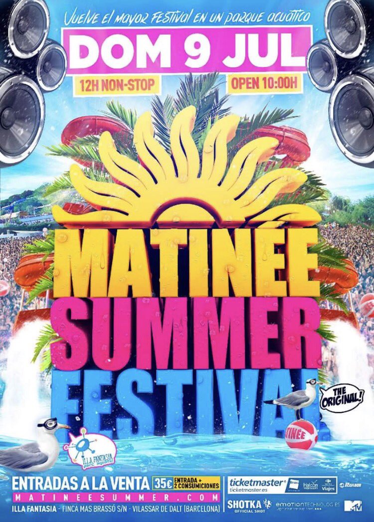 Vuelve el mayor festival en un parque acuático ☺❤