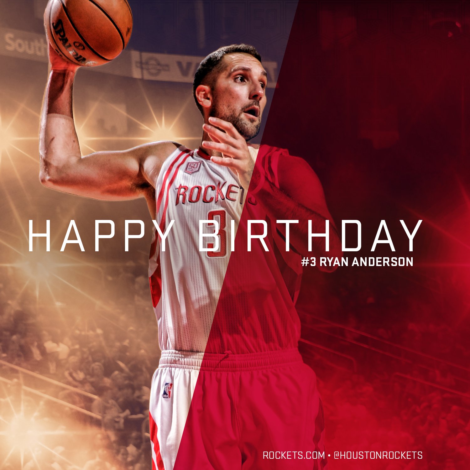To wish a very Happy Birthday to Ryan Anderson!   