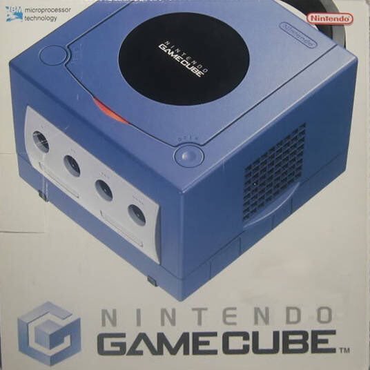 OnThisDayGaming's tweet image. The Gamecube was released on this day in Europe, 15 years ago (2002)