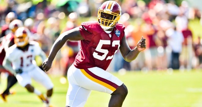 Eagles's tweet image. Roster Move: #Eagles claim LB Steven Daniels off waivers from the Washington Redskins.